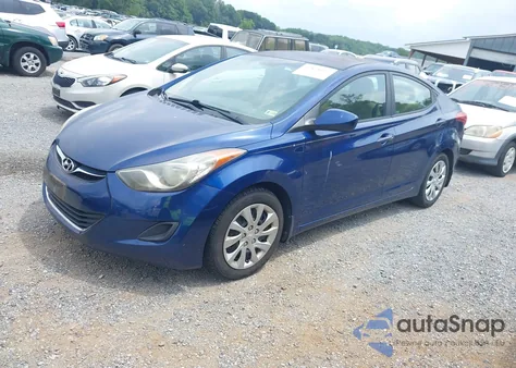 2013 Hyundai Elantra Gls из США, поврежденный, VIN KMHDH4AE4DU524922